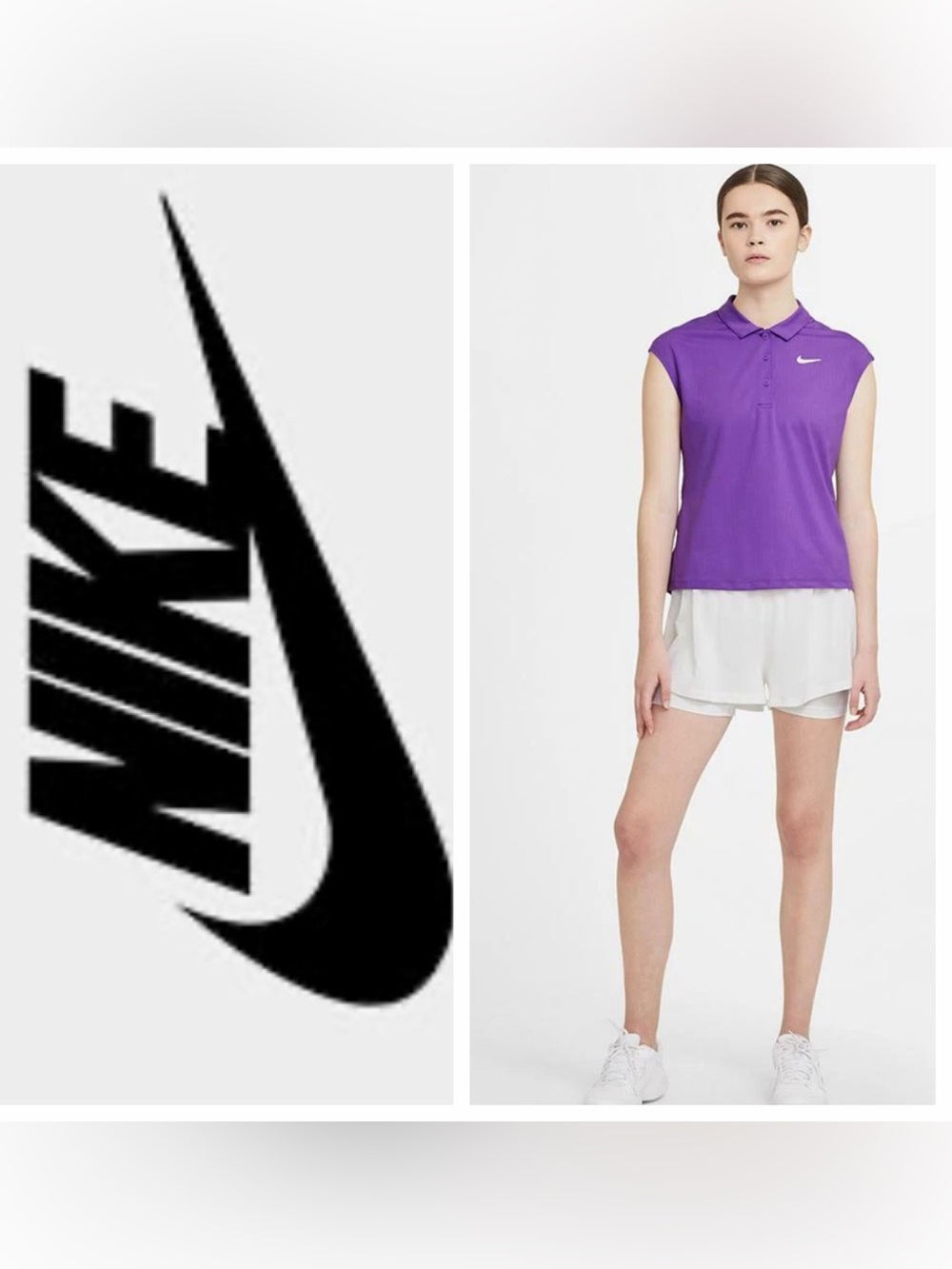 NWOT NIKE Court Victory Tennis Polo Women’s Size: S